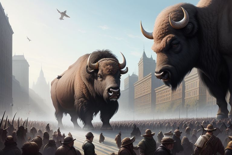 giant buffaloes