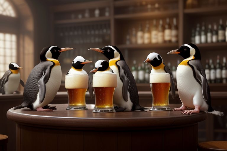 pub penguins