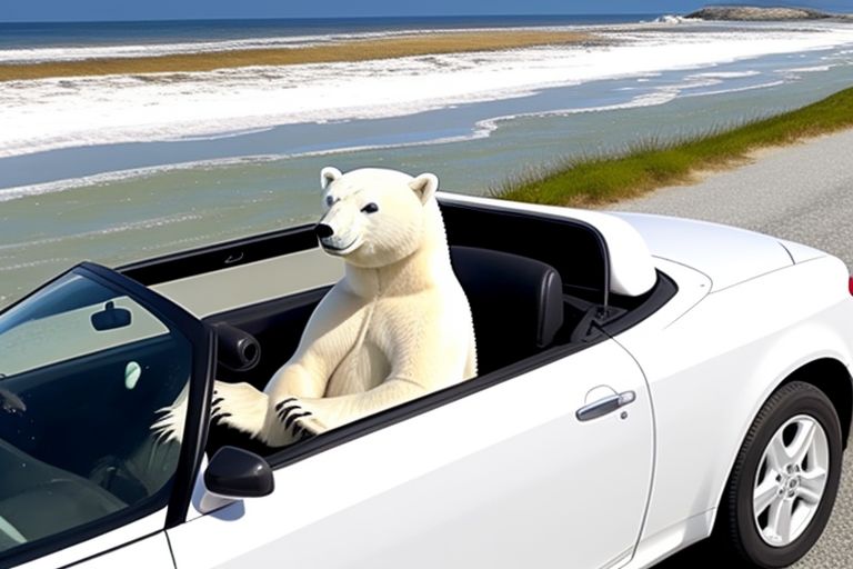 polar bear vacation