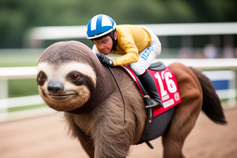 racing sloth