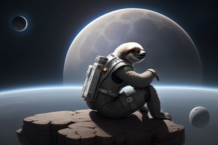 sloth in space