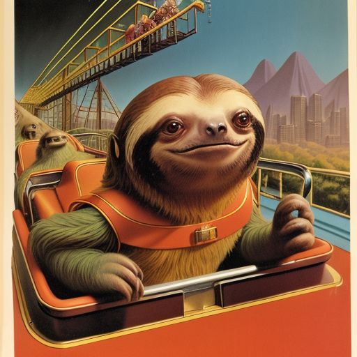 rollercoaster sloth 